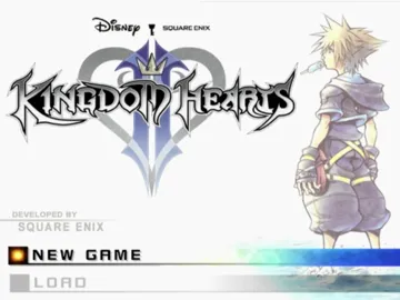 Kingdom Hearts II screen shot title